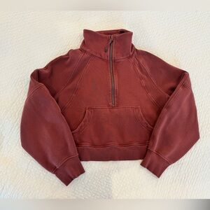 Lululemon Scuba Oversized Funnel Neck Half Zip - XS/S